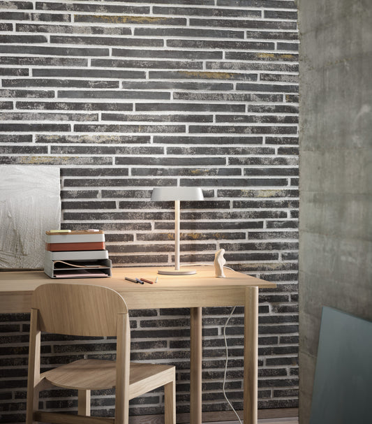 Modern white table lamp