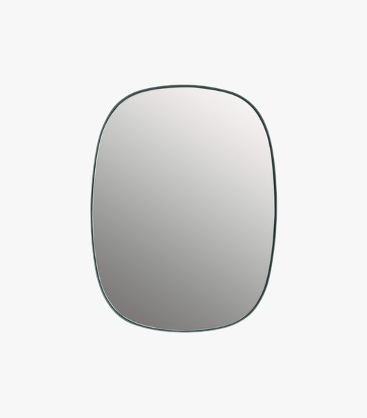 Grey modern mirror